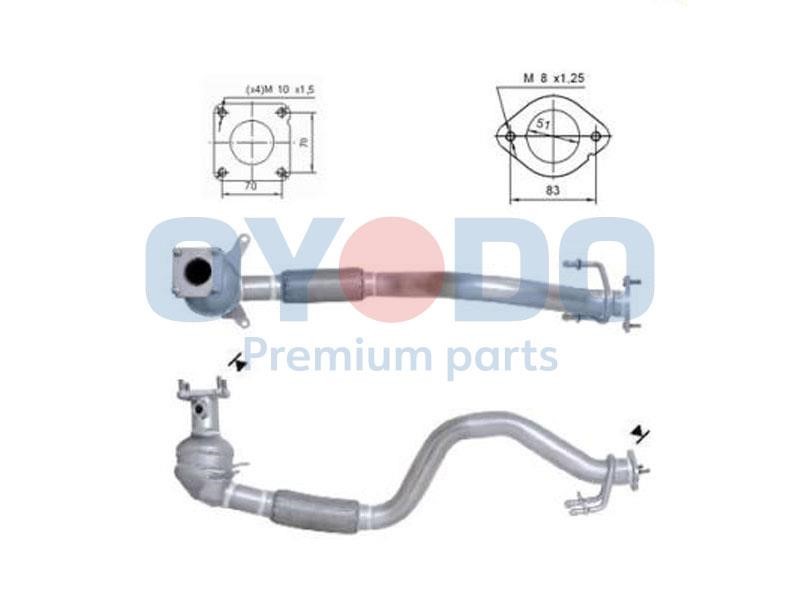 10N0150OYO Oyodo Catalytic Converter