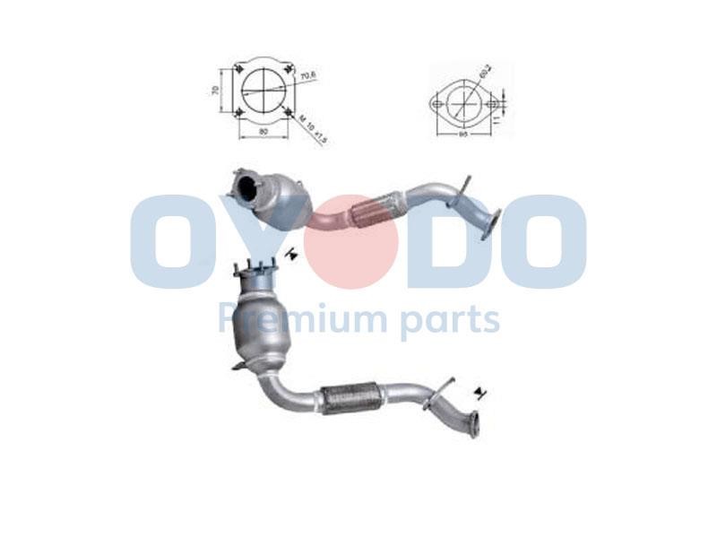 20N0117OYO Oyodo Catalytic Converter