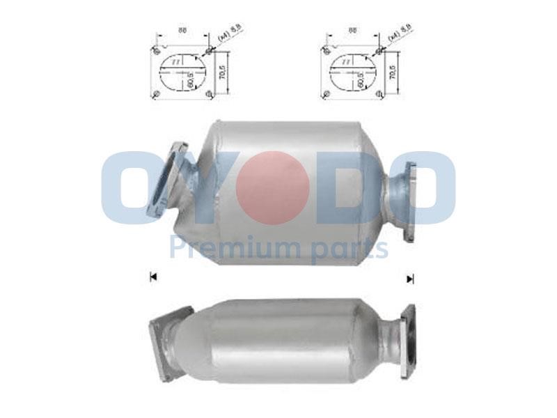 20N0049OYO Oyodo Diesel particulate filter DPF