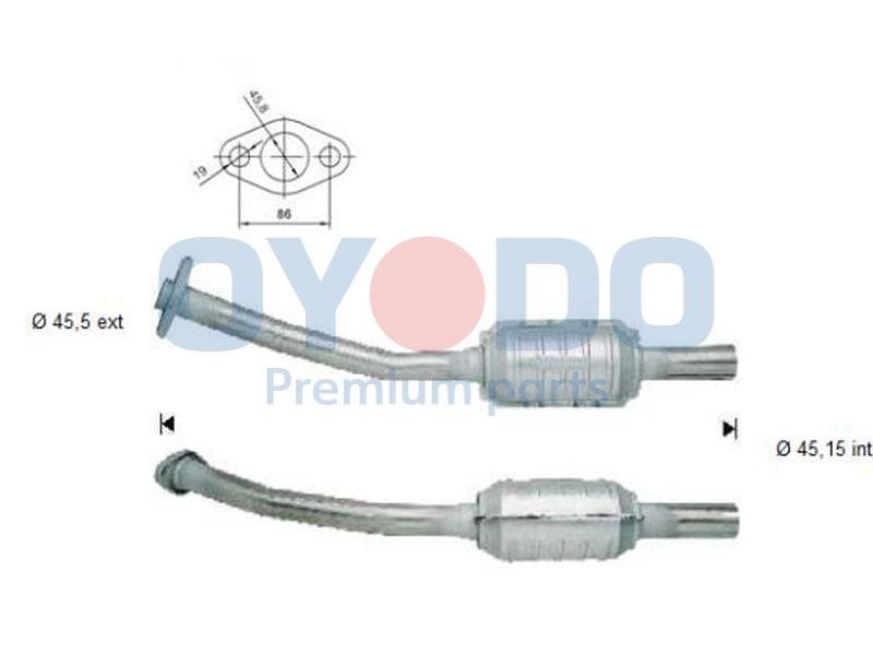 10N0056OYO Oyodo Catalytic Converter