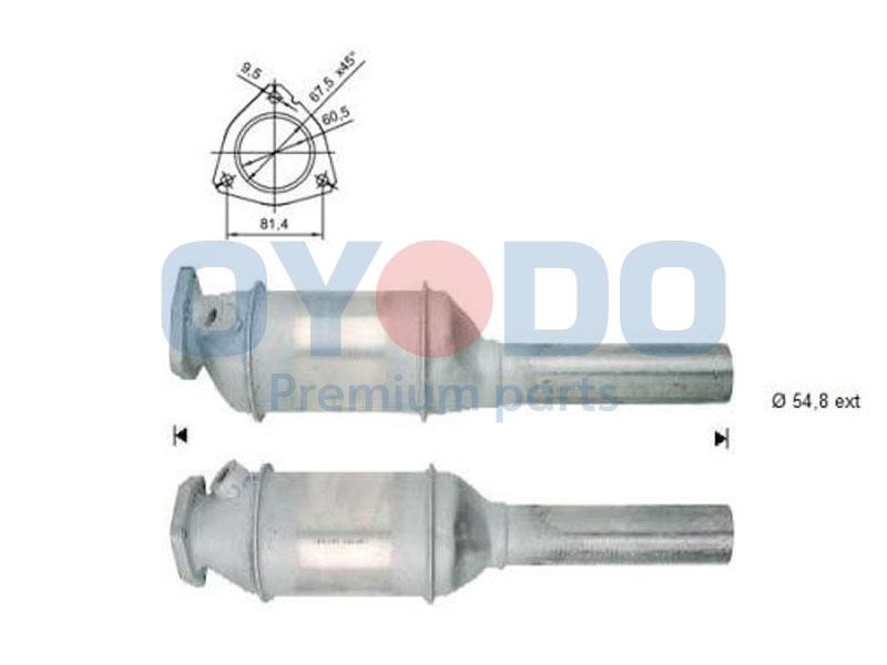 10N0064OYO Oyodo Catalytic Converter