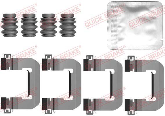 Brake pad accessory kit Tesla: 1090149 Quick brake Accessory Kit, disc brake pad