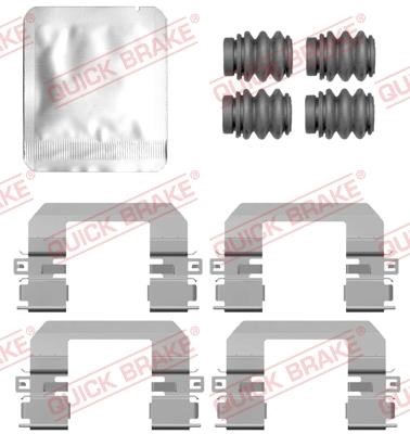 Brake pad accessory kit KIA Sorento (Kia Sorento): 1090176 Quick brake Accessory Kit, disc brake pad