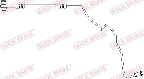 Quick brake 96.019X Brake hose 96019X 96019X Quick brake Brake hose