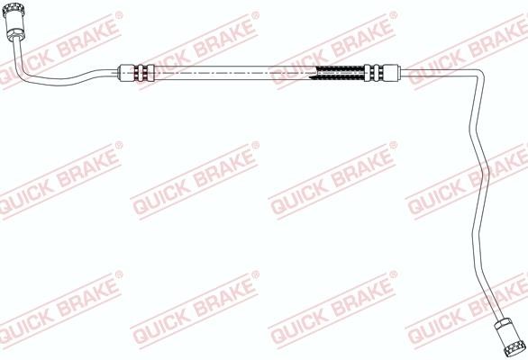 Quick brake 96.021 Brake hose 96021 96021 Quick brake Brake hose