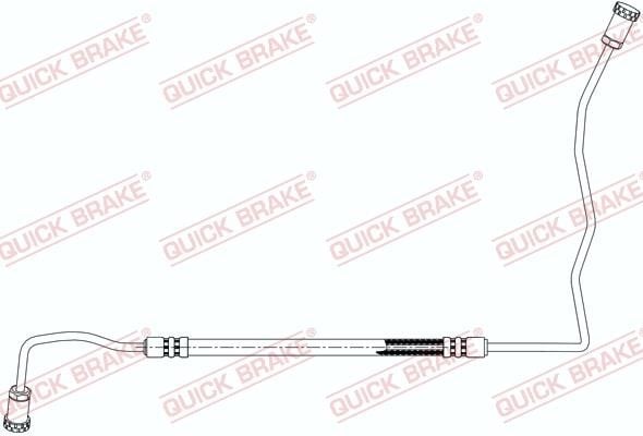 Flexible brake line Renault Grand Scenic: 96022 Quick brake Brake hose