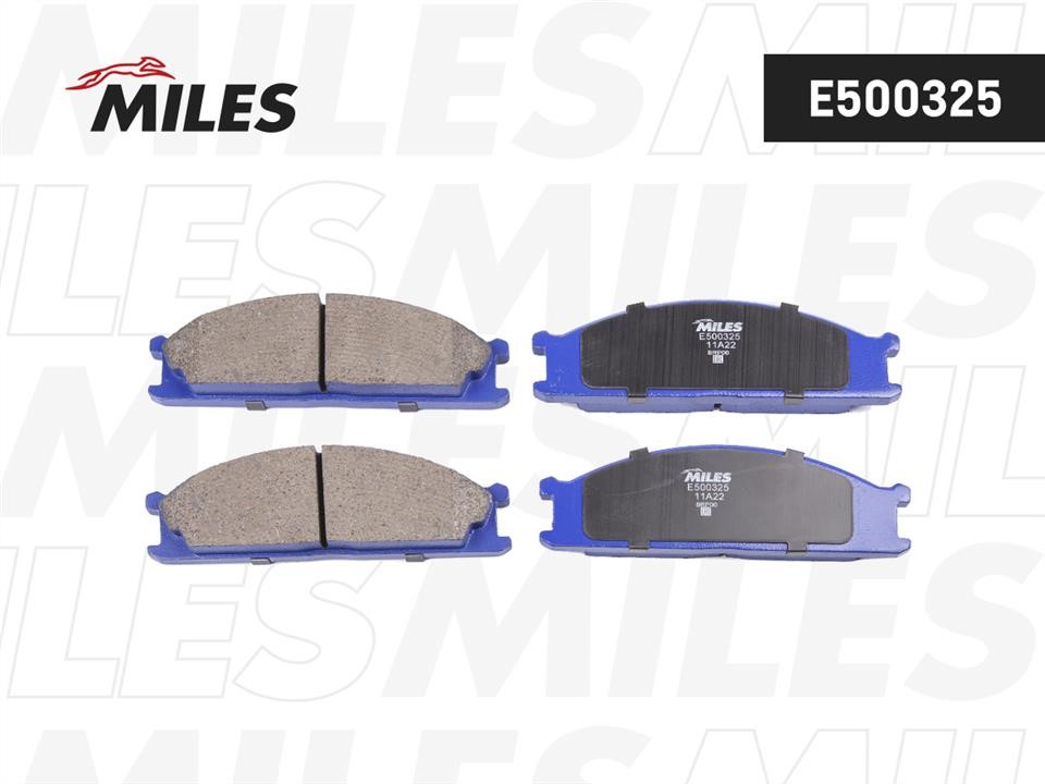Miles E500325 Brake Pad Set, disc brake E500325