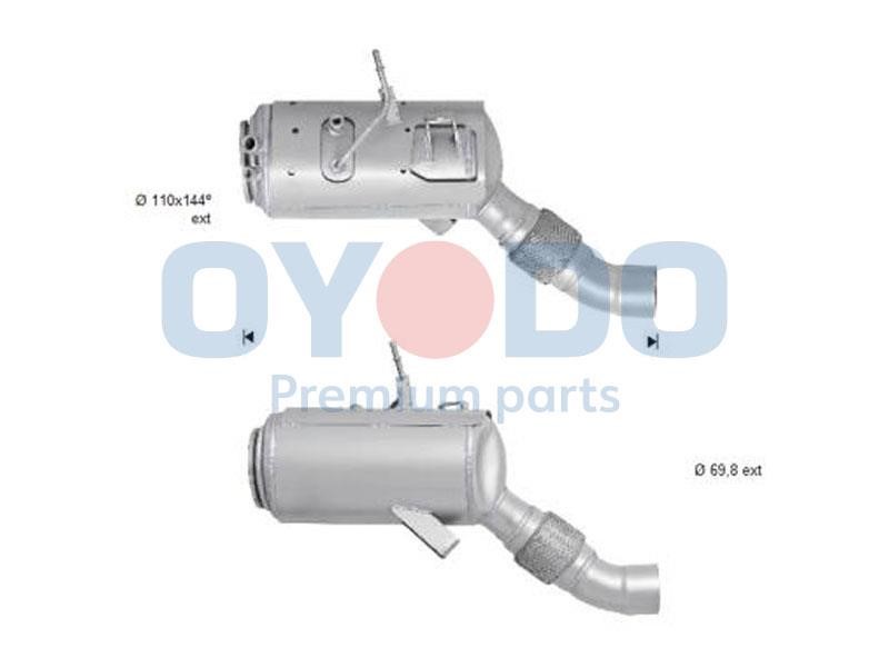 Oyodo 20N0011-OYO Soot/Particulate Filter, exhaust system 20N0011OYO