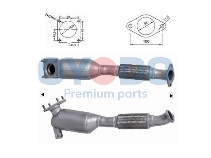 20N0094OYO Oyodo Catalytic Converter