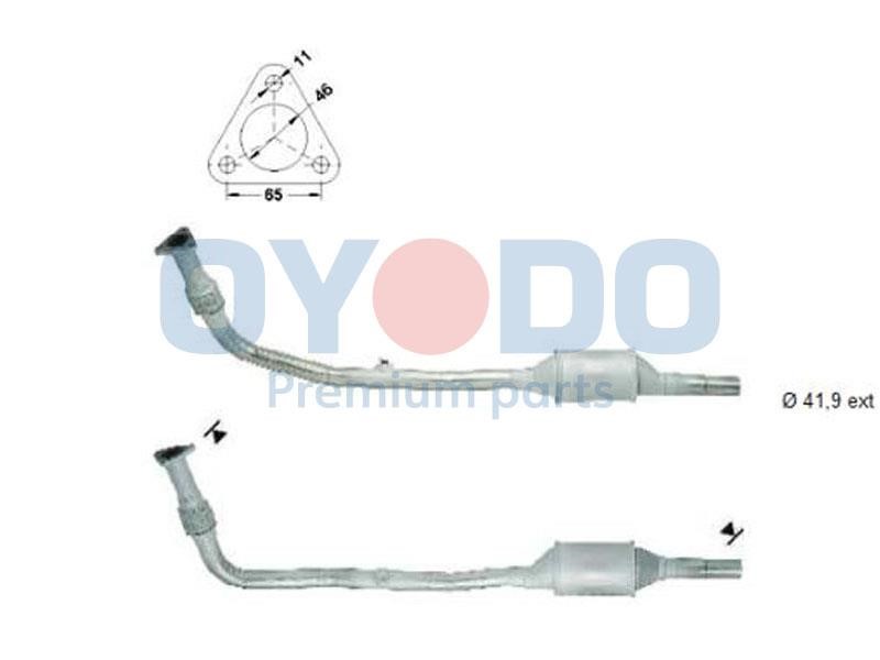 10N0005OYO Oyodo Catalytic Converter