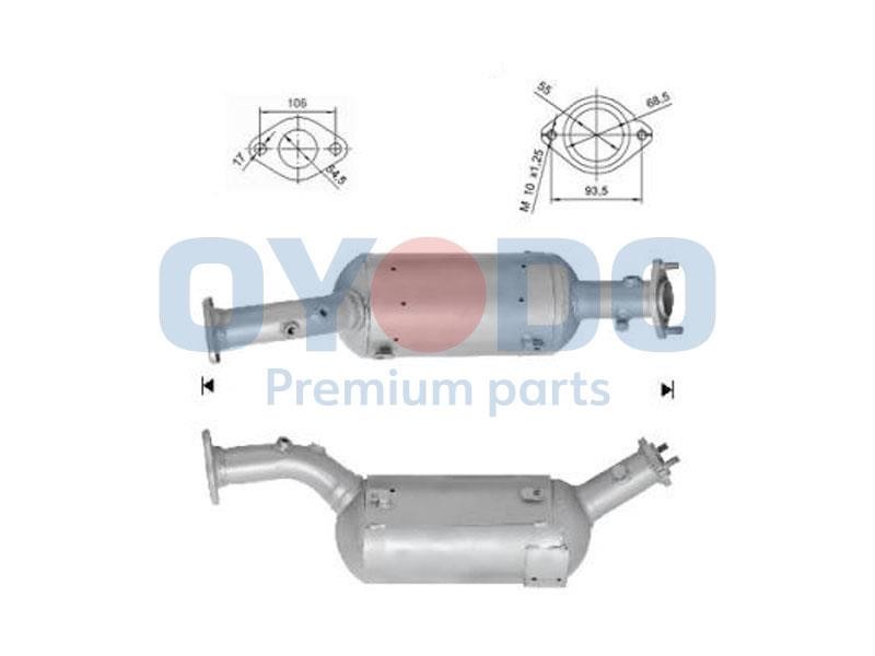 20N0125OYO Oyodo Soot/Particulate Filter, exhaust system
