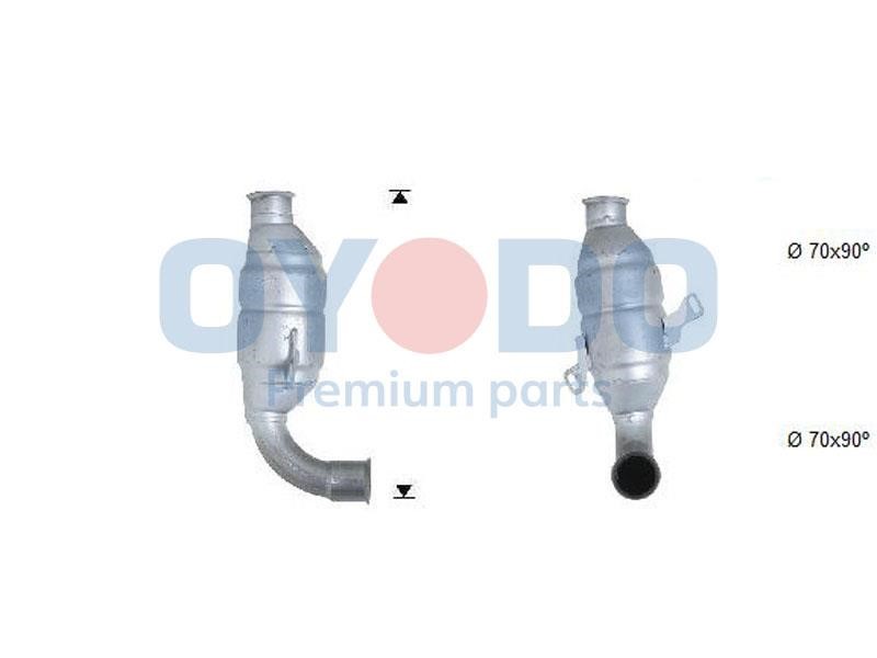 Cat converter Peugeot 307: 20N0113OYO Oyodo Catalytic Converter