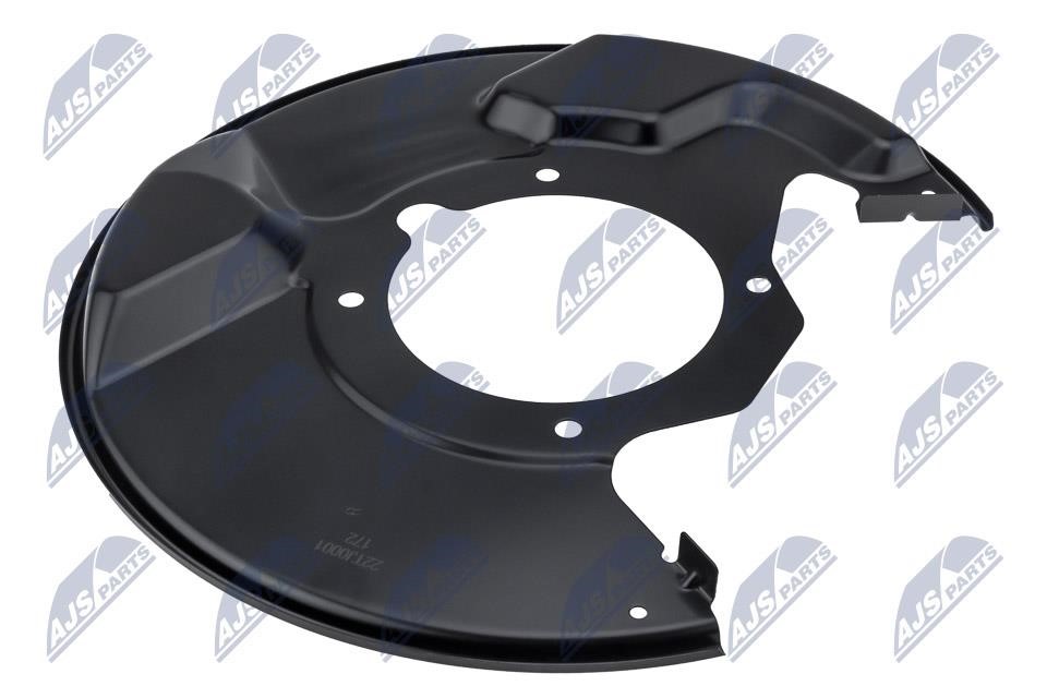 Brake dust shield Toyota Land Cruiser: HTOTY029 NTY Splash Guard, brake disc