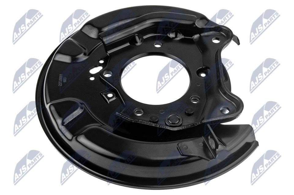 Brake dust shield Toyota Land Cruiser: HTOTY032 NTY Splash Panel, brake disc