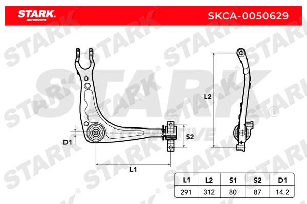 Stark SKCA-0050629 Track Control Arm SKCA0050629