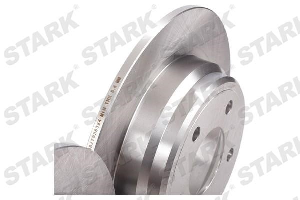 Brake discs with pads rear non-ventilated, set Stark SKBK-10990441