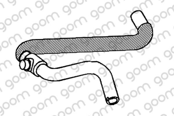 Goom RH-2300 Radiator hose RH2300