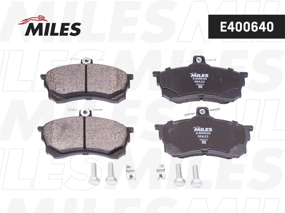 Miles E400640 Brake Pad Set, disc brake E400640