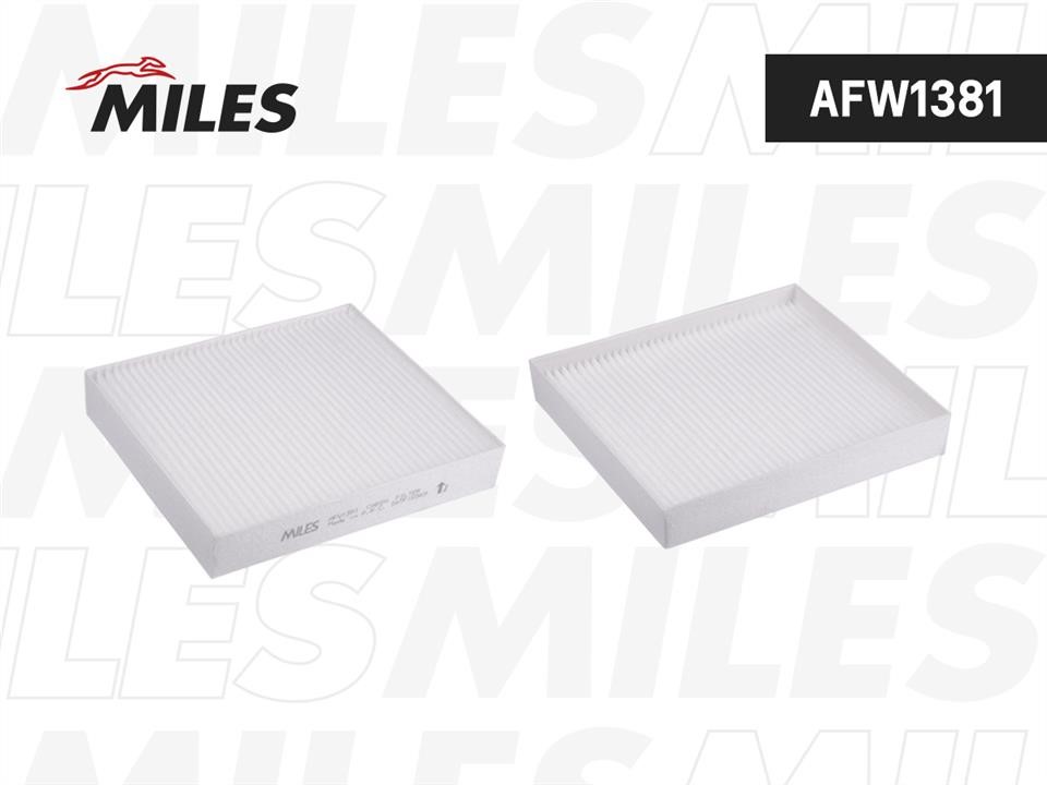 Miles AFW1381 Filter, interior air AFW1381