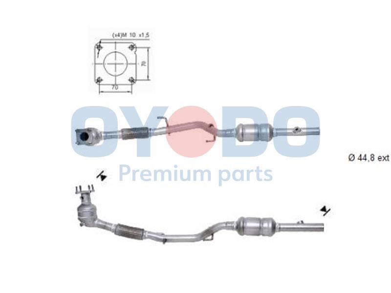 10N0090OYO Oyodo Catalytic Converter