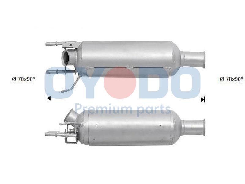 Oyodo 20N0059-OYO Soot/Particulate Filter, exhaust system 20N0059OYO