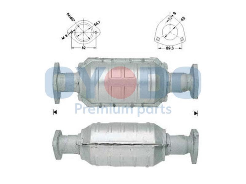 10N0003OYO Oyodo Catalytic Converter