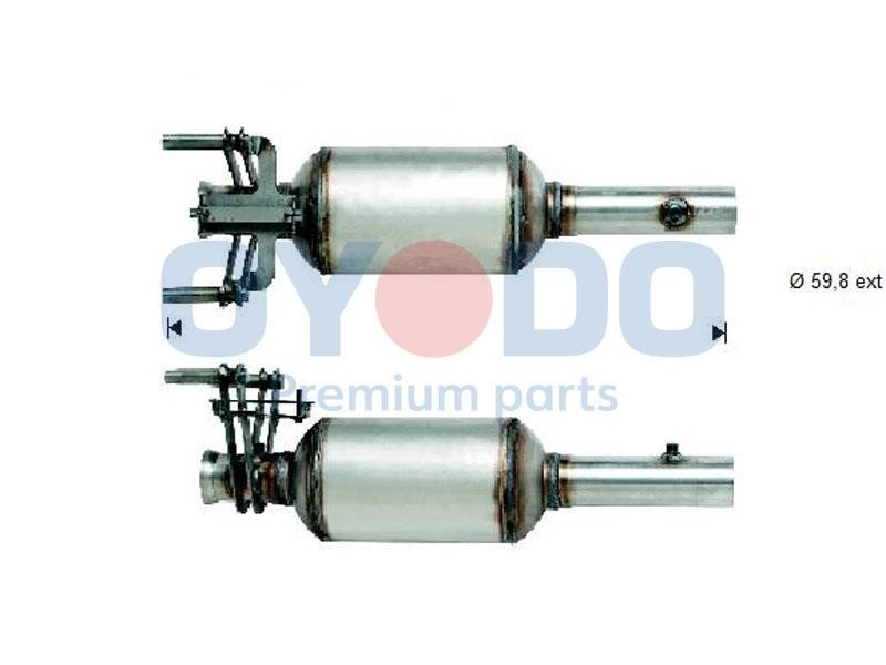 20N0035OYO Oyodo Diesel particulate filter DPF