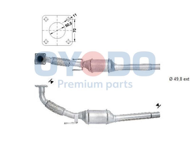 20N0048OYO Oyodo Catalytic Converter