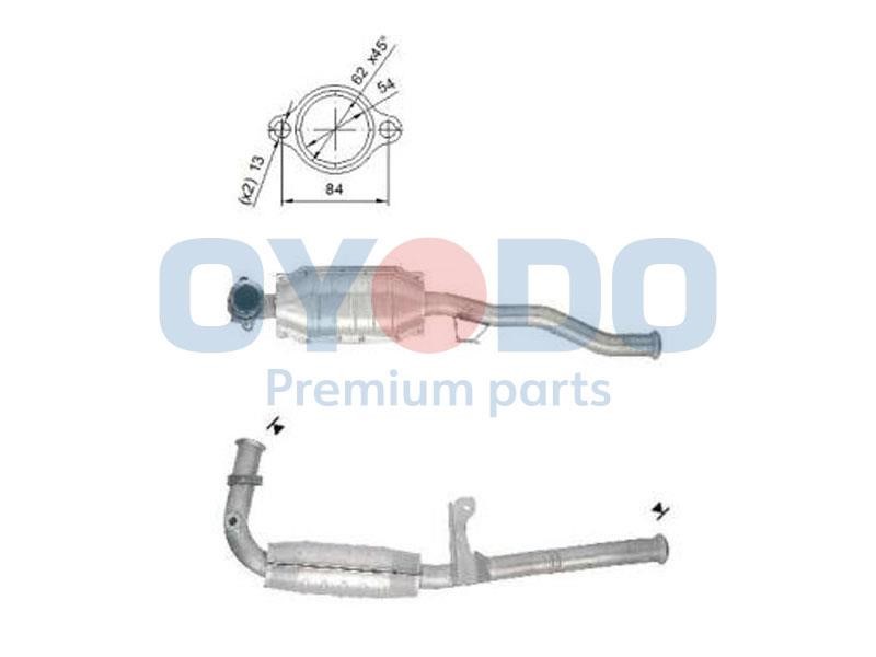10N0115OYO Oyodo Catalytic Converter