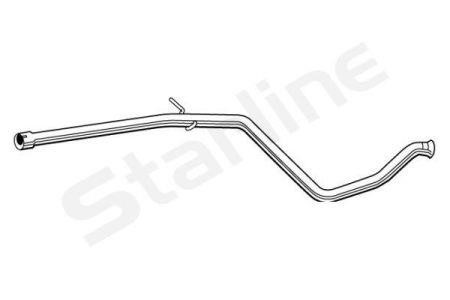 StarLine 34.14.425 Exhaust pipe 3414425