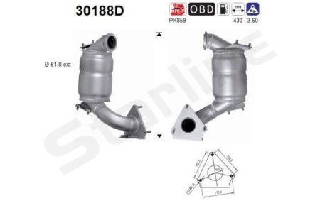 StarLine 99.41.430 Catalytic Converter 9941430