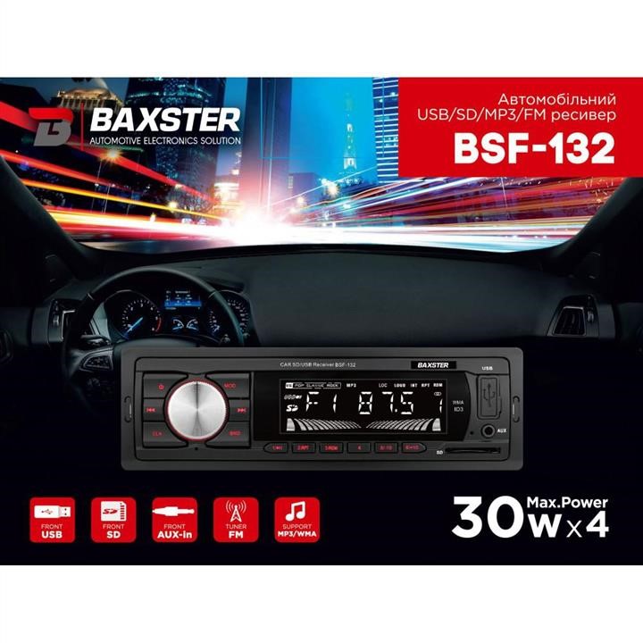 Baxster BSF-132 RED Car radio BSF132RED
