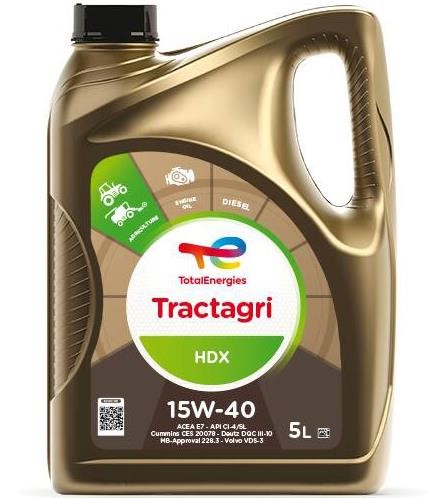 Total 164667 Engine oil TOTAL TRACTAGRI HDX 15W-40, 5L 164667