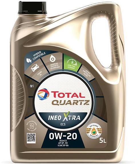 Total 220227 Engine oil Total QUARTZ INEO XTRA EC5 0W-20, 5L 220227