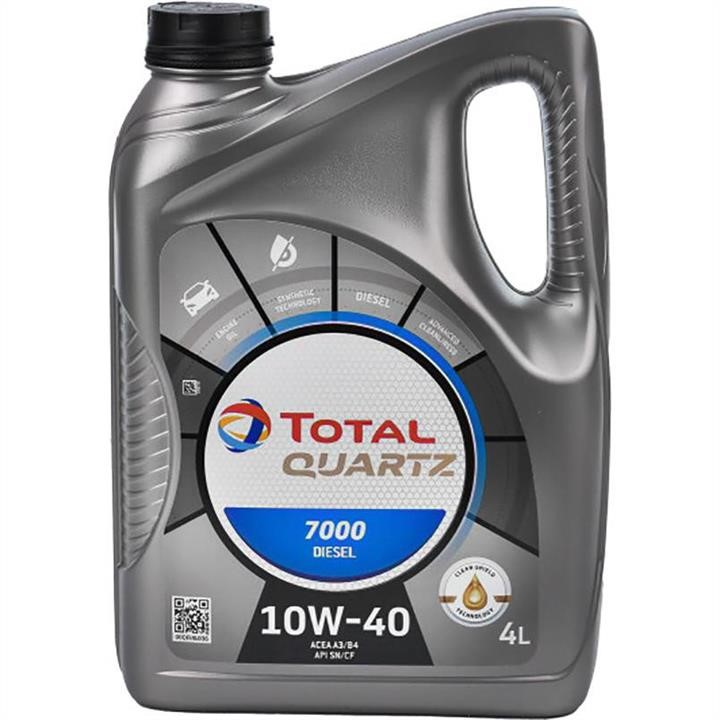 Total 203710 Engine oil Total QUARTZ 7000 Diesel 10W-40, 4L 203710