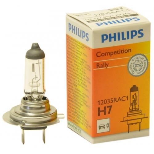 Philips 12035RAC1 Halogen lamp Philips Rally 12V H7 55W 12035RAC1