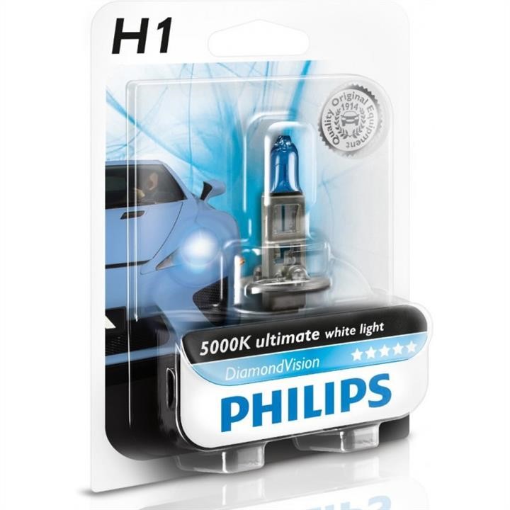 Philips 12258DVB1 Halogen lamp Philips Diamondvision 12V H1 55W 12258DVB1