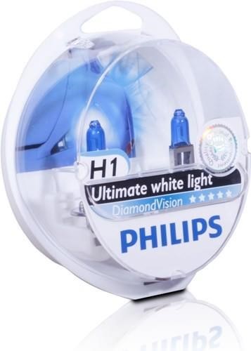 Philips 12258DVS2 Halogen lamp Philips Diamondvision 12V H1 55W 12258DVS2