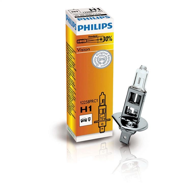 Philips 12258PRC1 Halogen lamp Philips Vision +30% 12V H1 55W +30% 12258PRC1