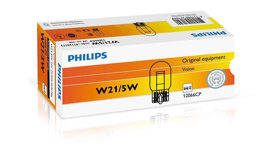 Philips Glow bulb W21&#x2F;5W 12V 21&#x2F;5W – price 10 PLN