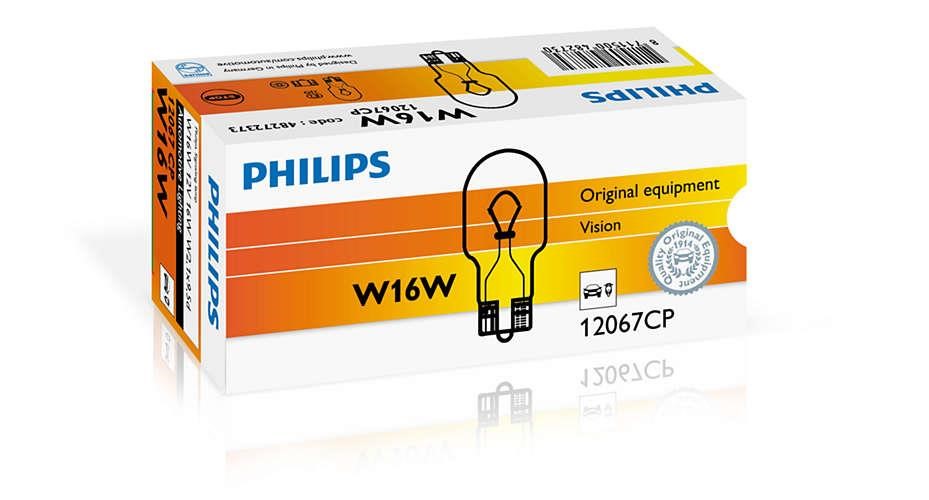 Philips 12067CP Glow bulb W16W 12V 16W 12067CP