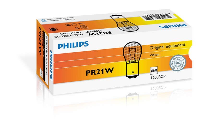 Philips 12088CP Bulb red PR21W 12V 21W 12088CP