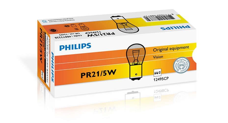 Philips 12495CP Glow bulb PR21/5W 12V 21/5W 12495CP