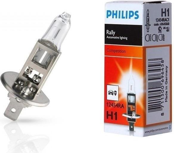 Philips 12454RAC1 Halogen lamp Philips Rally 12V H1 100W 12454RAC1