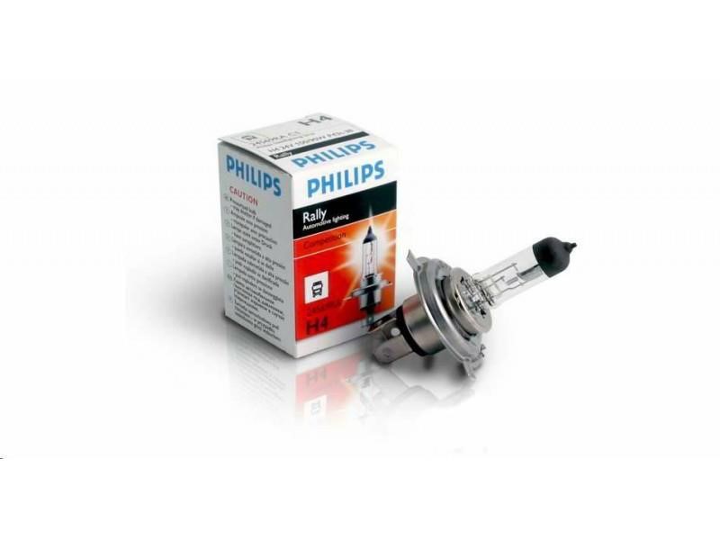 Philips 12569RAC1 Halogen lamp Philips Rally 12V H4 100/90W 12569RAC1