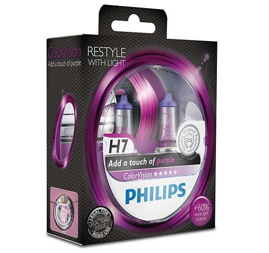 Philips 12972CVPPS2 Halogen lamp Philips Colorvision 12V H7 55W 12972CVPPS2