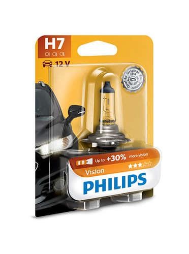 Philips 12972PRB1 Halogen lamp Philips Vision +30% 12V H7 55W +30% 12972PRB1