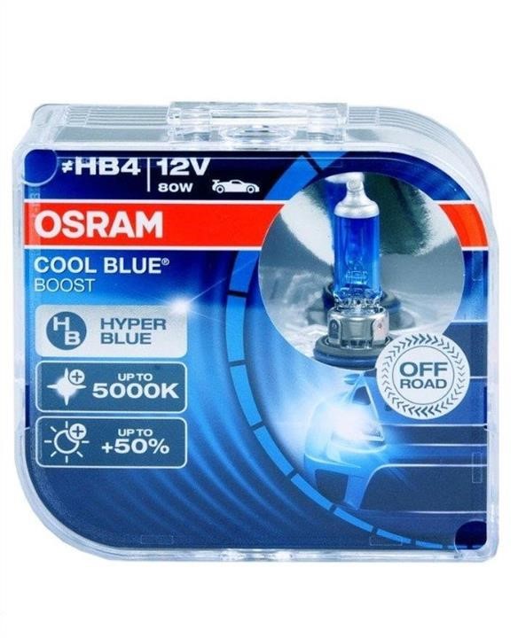 Osram 69006CBB-HCB Halogen lamp Osram Cool Blue Boost 12V HB4 80W 69006CBBHCB
