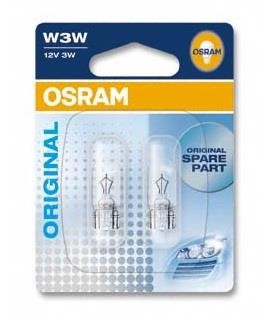 Osram 2821-BLI2 Glow bulb W3W 12V 3W 2821BLI2