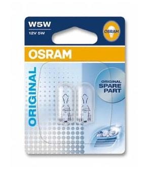 Osram 2825-BLI2 Glow bulb W5W 12V 5W 2825BLI2